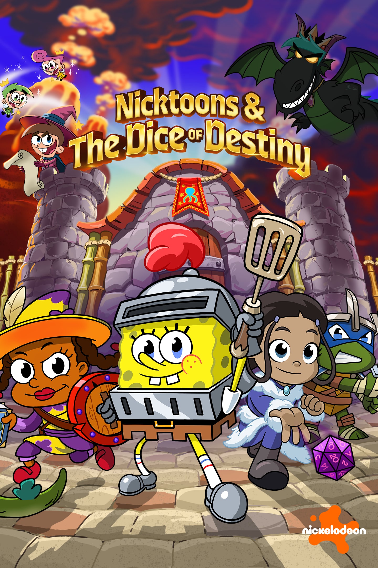 Nicktoons & The Dice of Destiny - Deluxe Edition cover